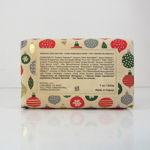 Mistral Sugar Cookie Luxury Soap Pure Vegetable Soap 7 Oz 200g Made in France - Picture 4 of 7
